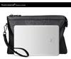 Men's Cross-Border Fashion Zipper Clutch: Large Capacity, Textured Handbag for Business & Portability.