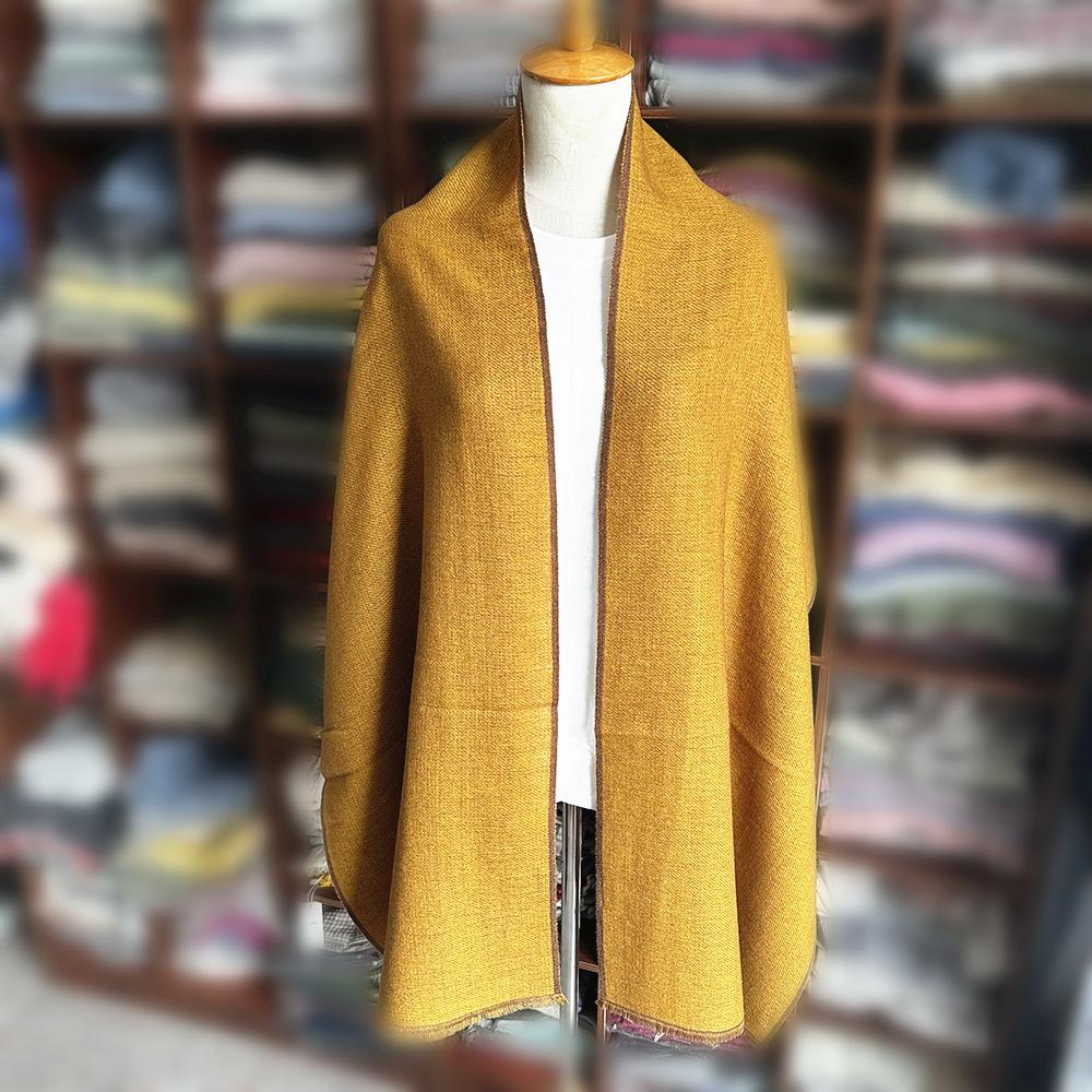 

Мягкий восковой шерстяной красный шарф женский, зимняя верхняя шаль, узор «рисовое ухо», студенческий шарф-шаль 200*37cm