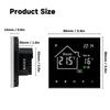 WiFi Tuya Smart Thermostat LCD Display Touch Screen for Electric Floor Heating Water/Gas Boiler Temperature Remote Controller