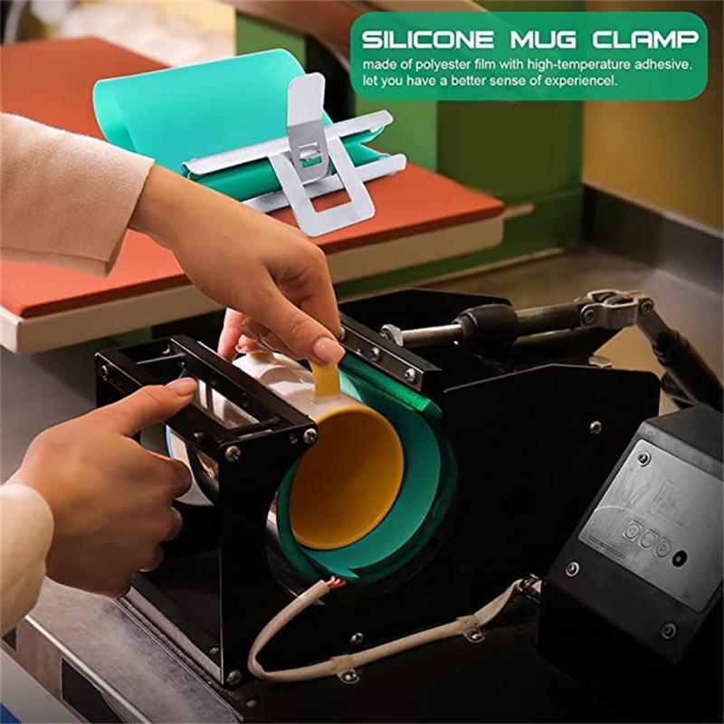 3d Silicone Mug Wraps Heat Transfer High-elasticity Cup Holder Mug Mold Cup Clamp Transfer Mug Clamp