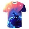 Children's Clothing Oversized Tops Short Sleeve 3D Lion Printed T-Shirts O-Neck Casual Kids Clothes Summer Outdoor Boys T Shirts