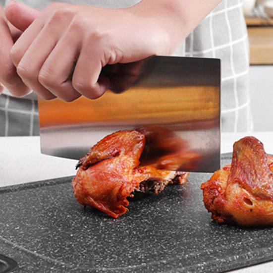 Imitation Marble Cutting Board Fruit Vegetable Kitchen Chopping Non-Slip Block