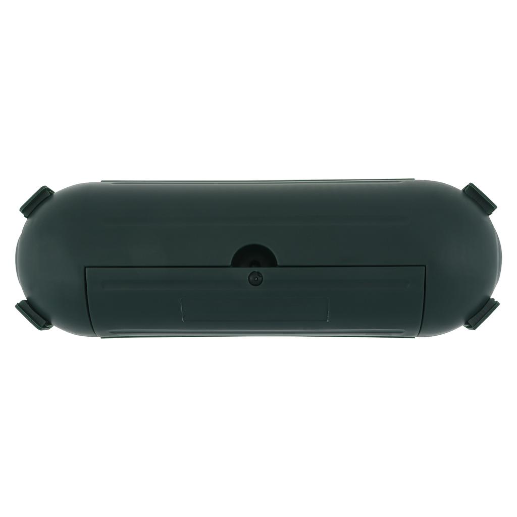 Heavy Duty 12-18 AWG Outdoor Extension Cord Cover Weatherproof Electrical Connection Box Secure Seal Plugs Wires Lights