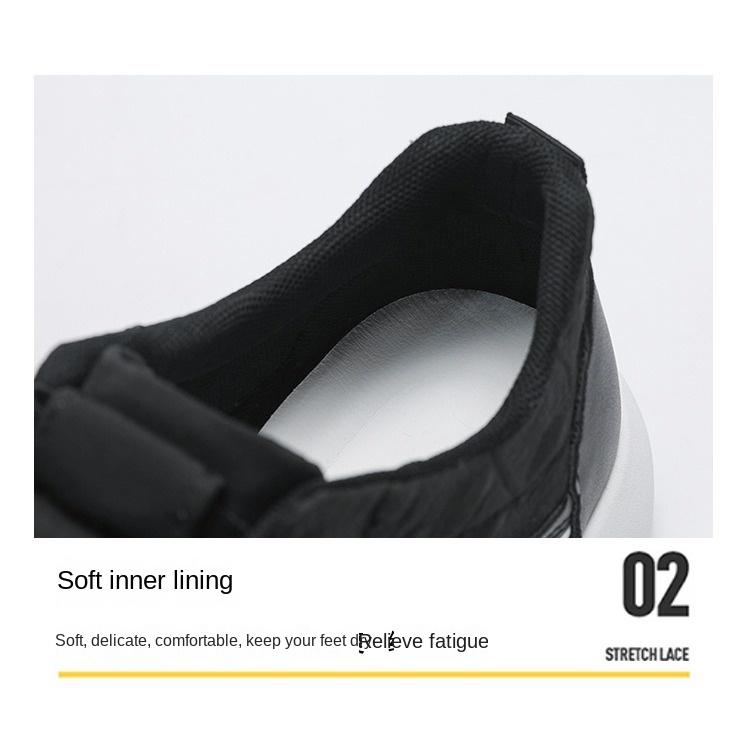 Pánské boty Letní prodyšné nazouvací mokasíny Plátěné boty Pánské se silnou podrážkou Sportovní boty Daddy shoes