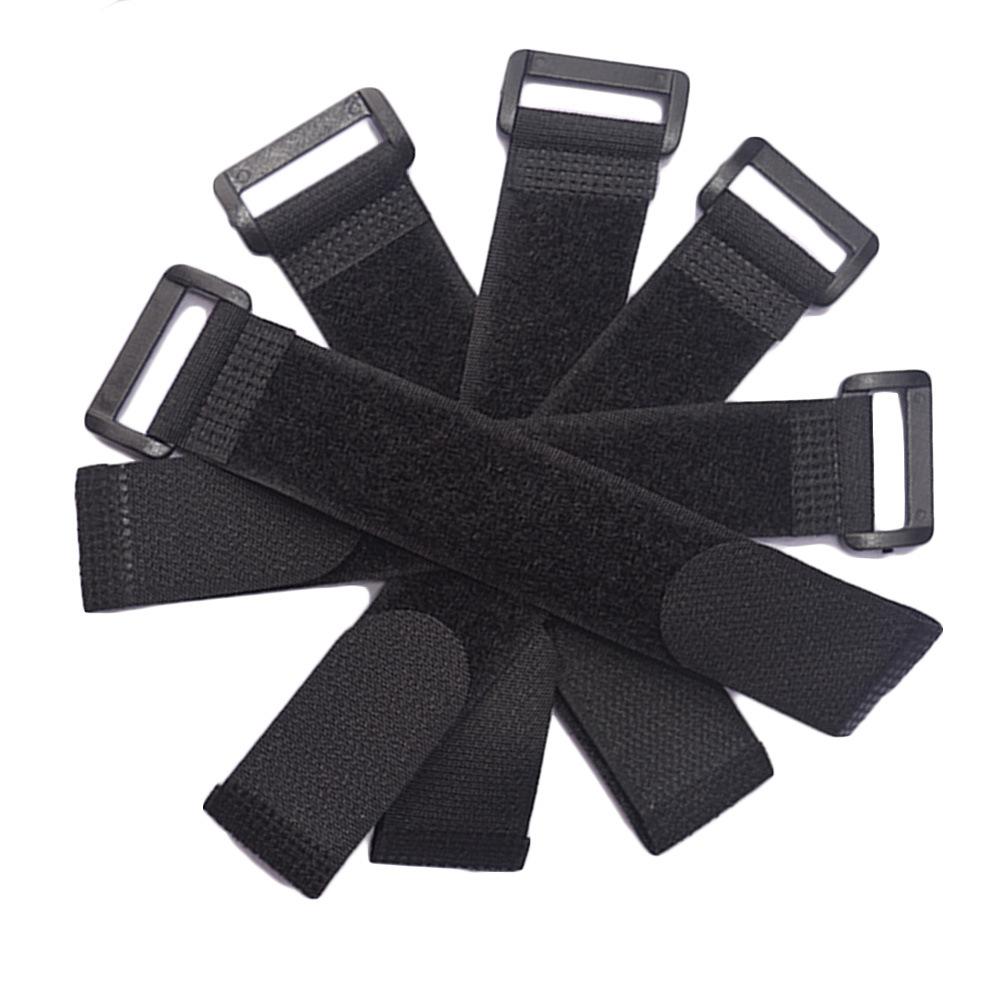 5pcs/lot Bicycle Handlebar Strap Holder Cycling Flashlight Tie Rope Bandages Universal Nylon Sticky Tie Fixed Items Bike Strap