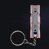 Double Pipe Whistle Pendant Keychain High Decibel Portable Outdoor Survival Emergency Camping Tool Multifunction Whistle