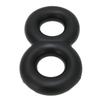 Dog Chewing Toy Teeth Grinding Cleaning Bite Resistant Figure 8 Shape Rubber Large Dog Tug Toy S