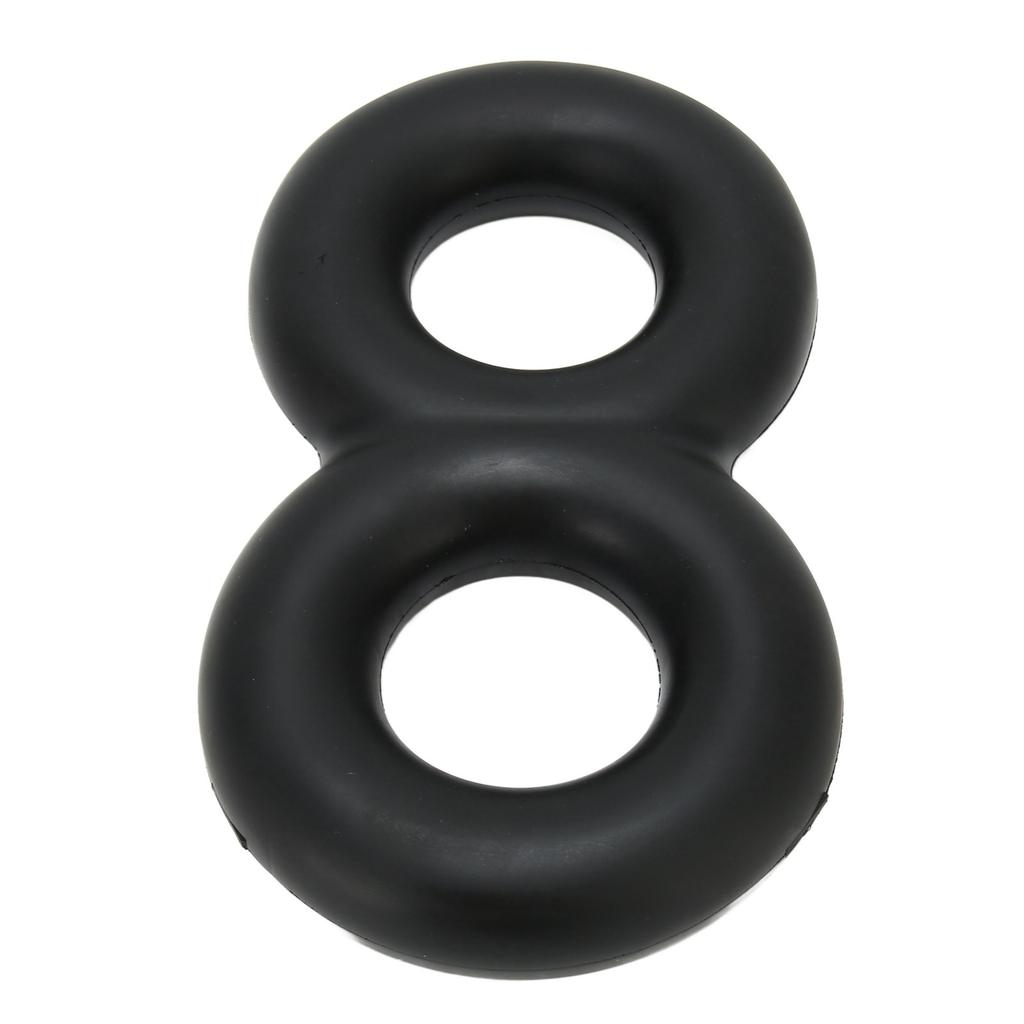 Dog Chewing Toy Teeth Grinding Cleaning Bite Resistant Figure 8 Shape Rubber Large Dog Tug Toy S