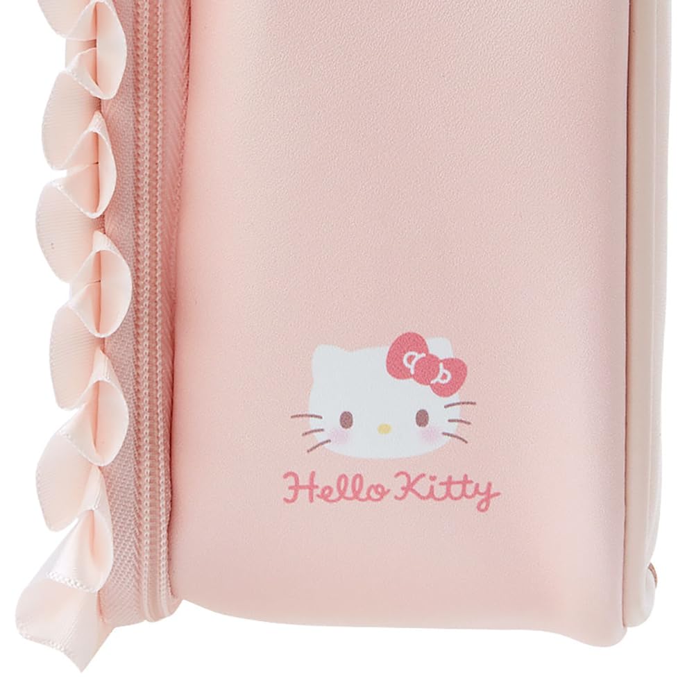 Sanrio Hello Kitty Plush Pouch Baby x 12 x 9 Character SANRIO 184438 "Enjoy Idol" Kitty, 15.5 cm,
