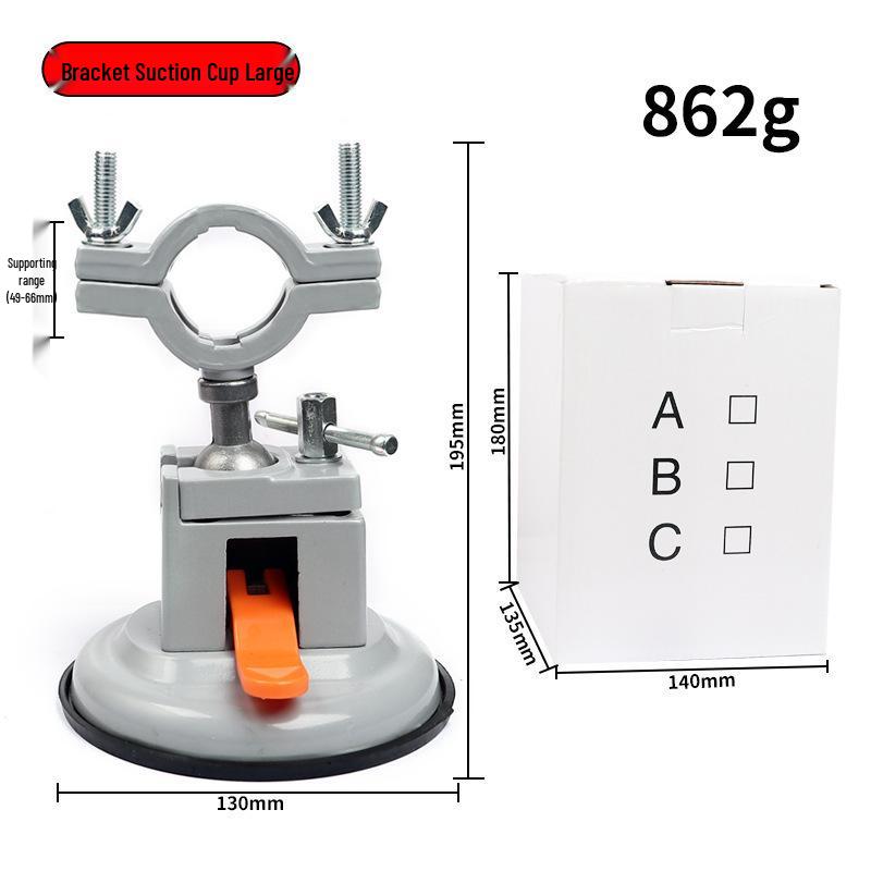 360° Aluminum Alloy Rotating Vise & Stand for Electric Drill/Grinder - Multi-functional Drilling & Cutting Tool