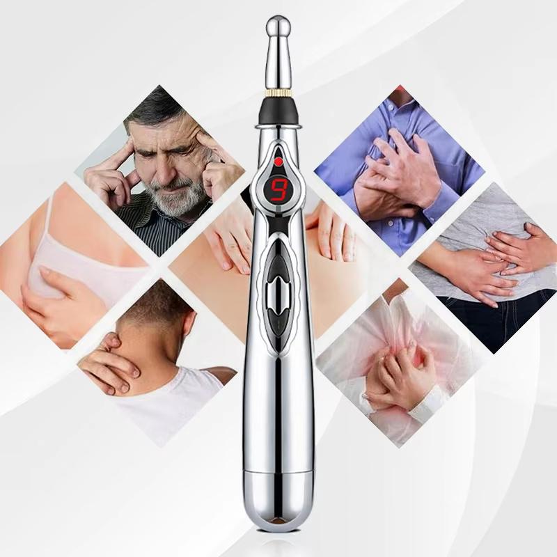Electronic Acupuncture Massage Pen Lightweight Meridian Energy Pain Relief Tool for Students Head Tiredness Relief Use