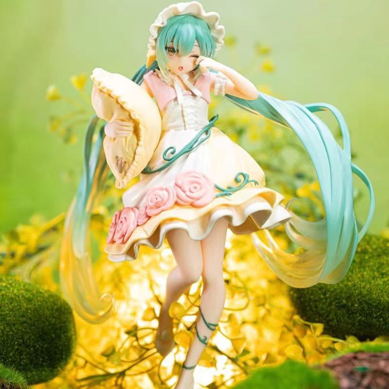 Latest Anime Miku Adorable Cute And Charming Virtual Singer Miku Manga Statue Figurines Pvc Action Figure 15~25cm