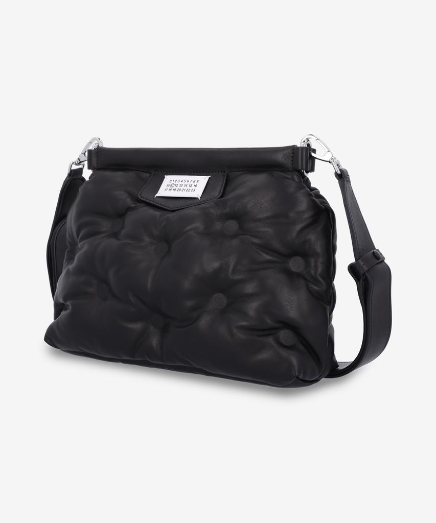 Maison Margiela Glam Slam Classic Small Shoulder Bag - Black / Sb1Wg0028P4300T8013