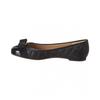Ferragamo Varina Quilted Leather Ballet Flat Black