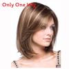 Short Straight Wig With Hightemperature Silk For Womens Face Shaping And Fashion Style