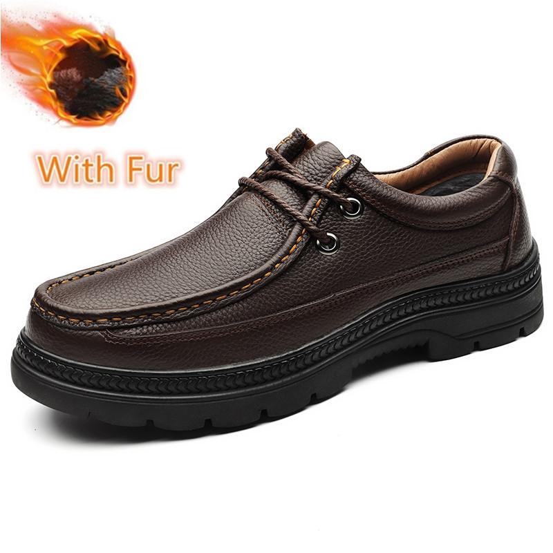 Fashion Echtes Leder Männer Casual Schuhe Alle-spiel herren Business Oxfords Schuhe Klassische Männer Schuhe für Hochzeit Neue Männliche Bequeme Wohnungen