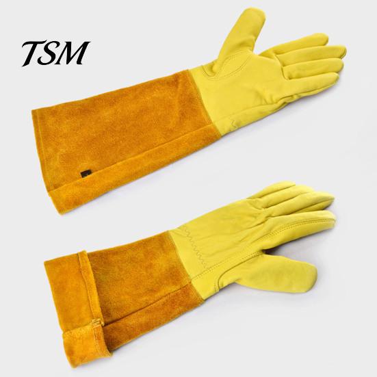 Thorn Proof Gloves 1 Pair Garden Wear Resistant Puncture-Proof Breathable Elbow Puncture-proof Work Length Full Coverage Labor Protection Long
