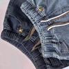 2026 High-Waist elastische Jeans-Shorts: Sommer locker, Große Größen, Schlankmachende Heiße Shorts