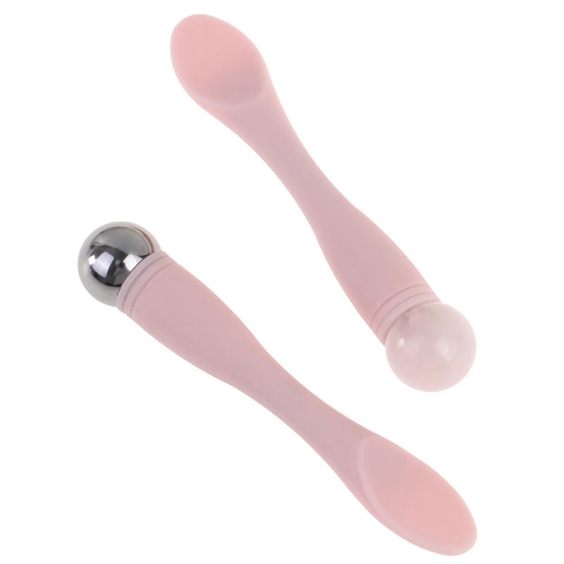 Silicone Handle Eye Cream Stick Skin Care Face Cream Spoon Massage Stick