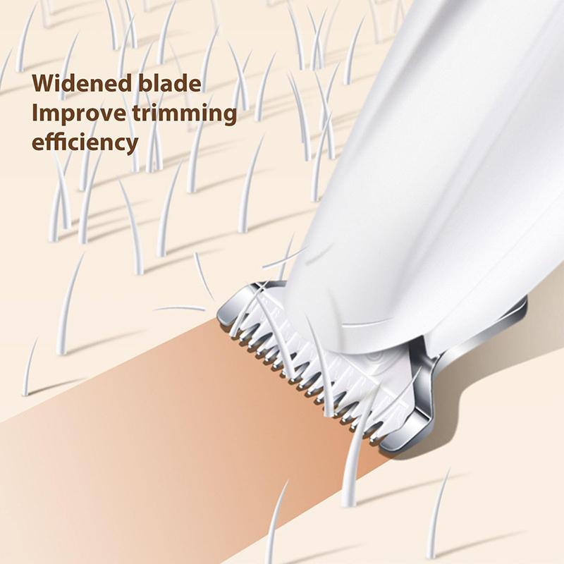 1 Pcs Pet Paws Trimmer Low Noise Rechargeable Electric Trimmer with LED Light Lubricating Oil Brush Safe Cat Dog Clippers