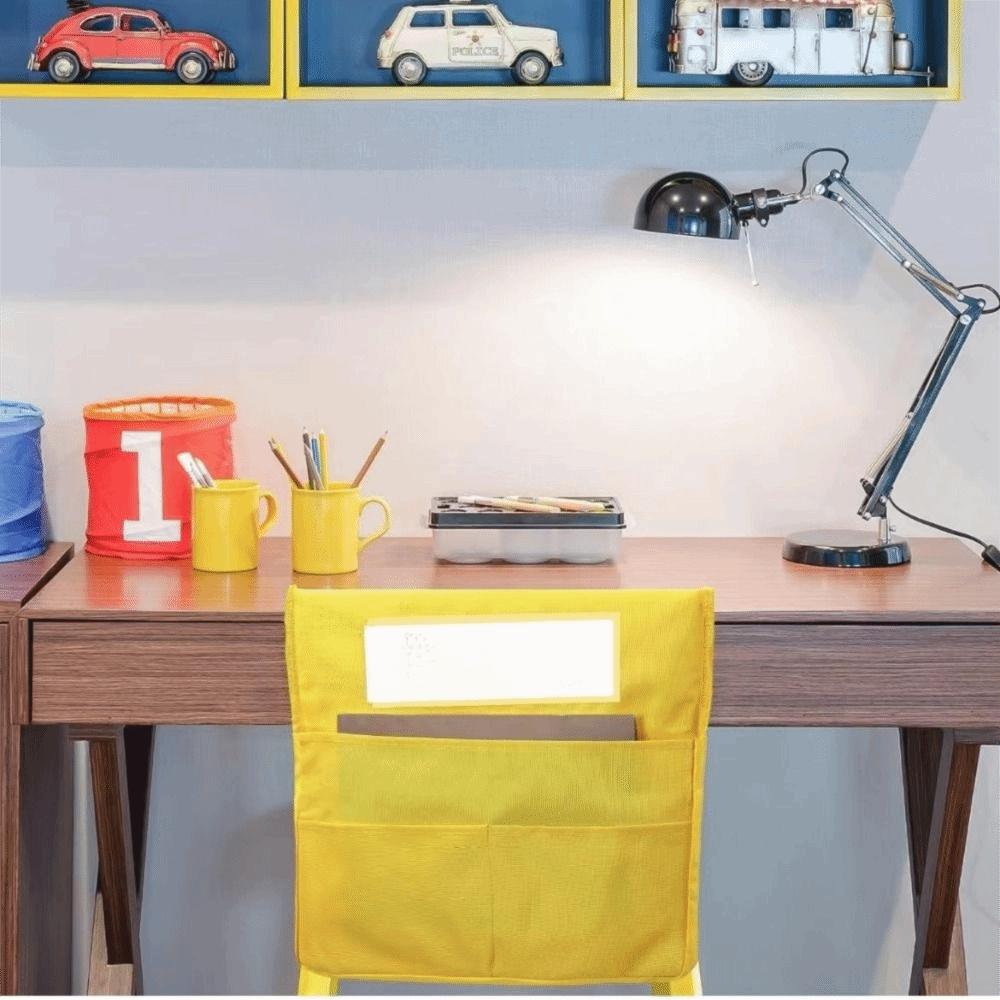 1  Name Card Slot Chair Pockets for Classrooms 3 Pockets Student Chair Pockets  Classrooms