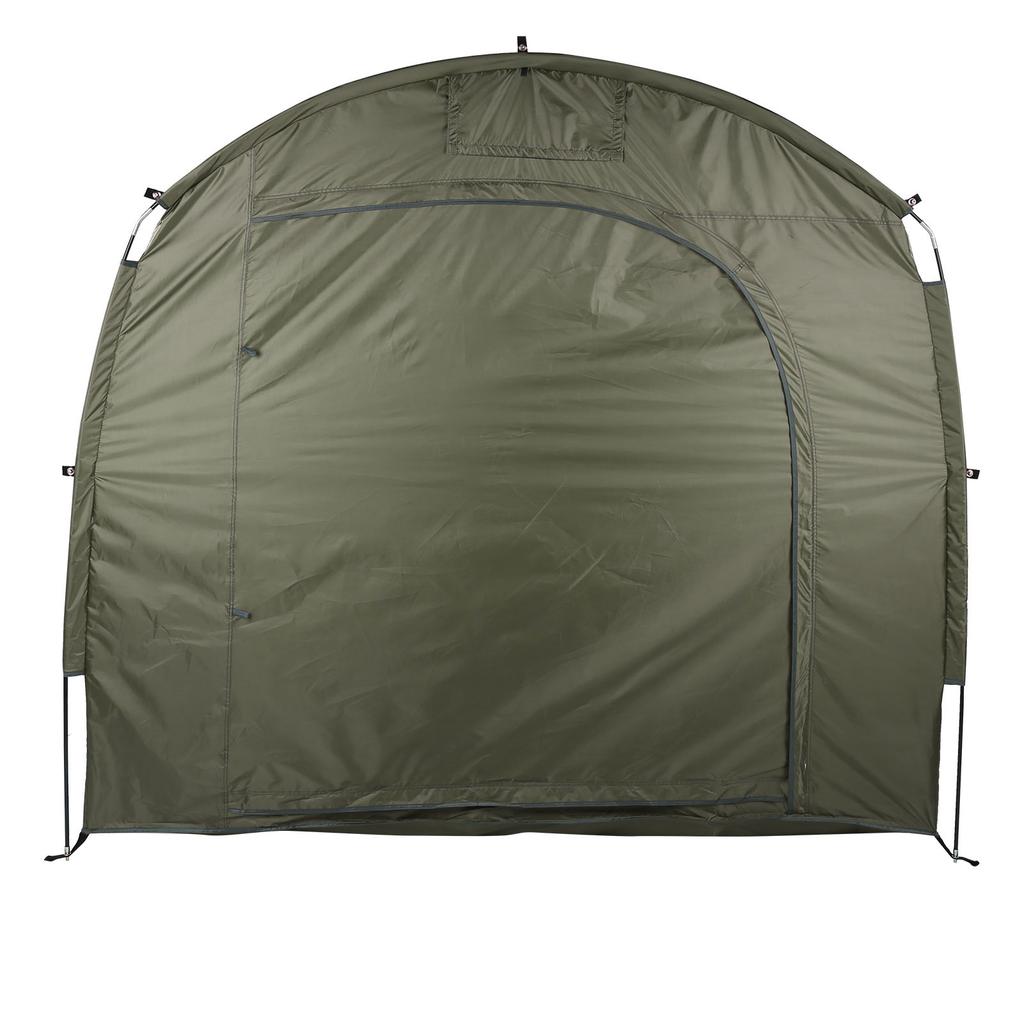 Waterproof Bike Bicycle Shed Tent Garden Storage Cover for Backyard Camping Hiking Outdoor Army Green
