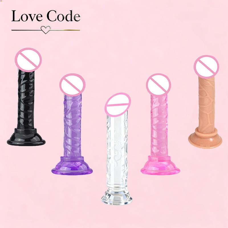 Transparent Dildo Suction Cup Jelly Dick Women Sex Toys Soft Masturbators Penis