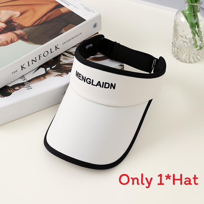 Summer Ice Silk Sun Hat With Adjustable Brim For Outdoor Running And Sun Protection
