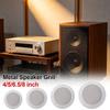 1Pcs White Elegant Design Car Speaker Protective Grill Car Audio System Ceiling Speaker