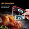 Digital Folding Waterproof Kitchen Food Thermometer, Baking Water Thermometer Outdoor Barbecue Barbecue Thermometer