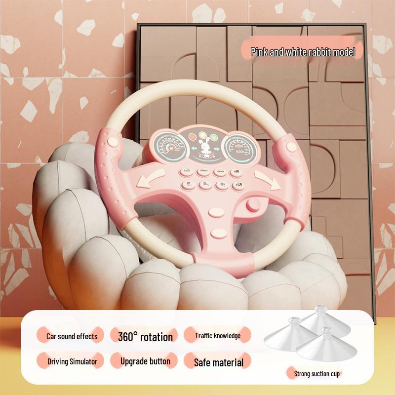 

Детская развивающая игрушка: Имитация рулевого колеса со звуковыми эффектами
