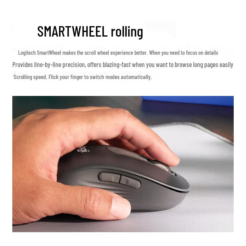 Logitech M650 Wireless Bluetooth Office Mouse