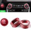 Center Console Knob Cover For Toyota RAV4 2025 - Push Start Button Trim Ring Driving Mode Knob Control Switch Button Cover