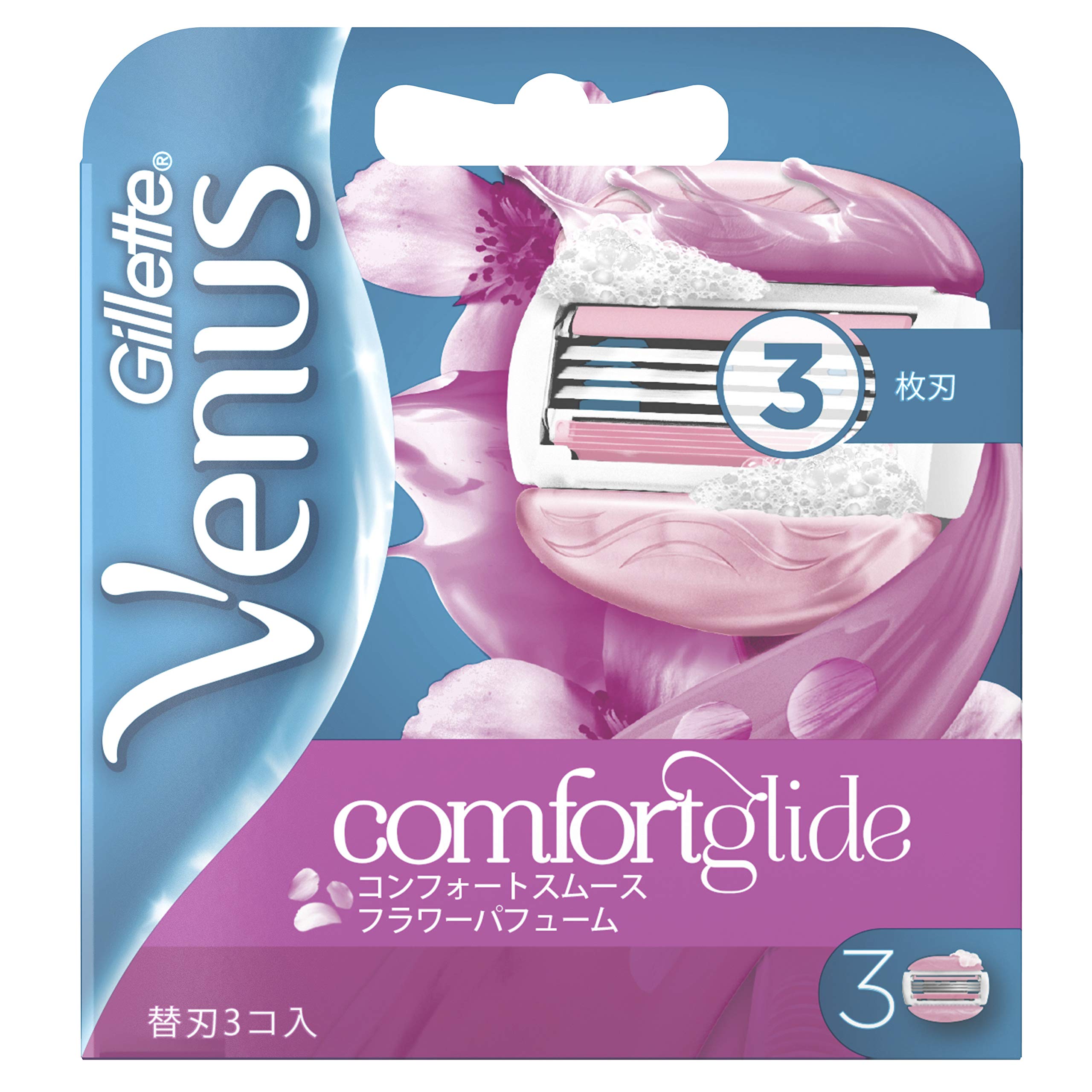 Venus Бритва SPA Breeze Сменные лезвия для женщин (3 упаковки) фиолетовый