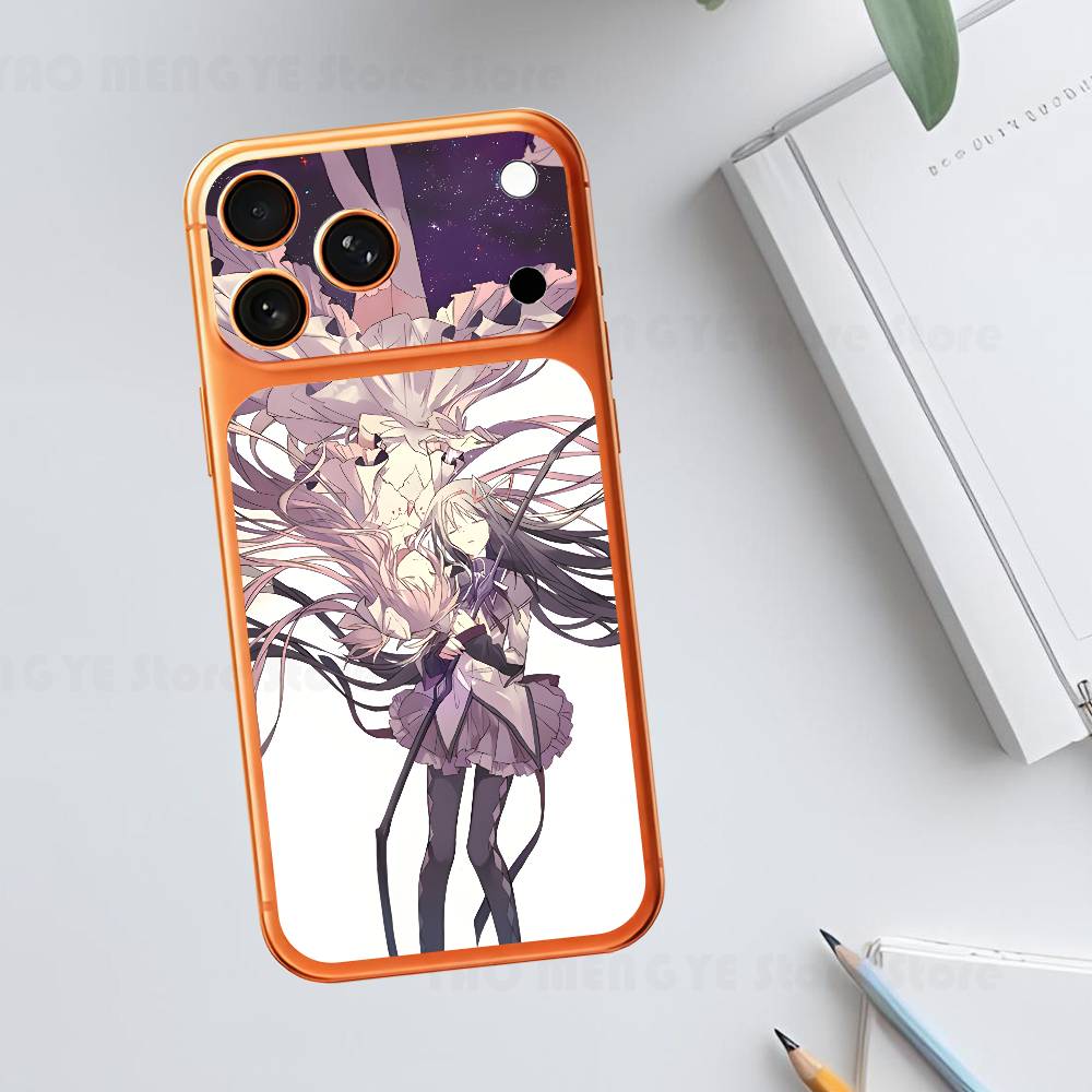 

Anime Akemi Homura Puella For IPhone 17 Pro ProMax Full Back Cover Decal Wrap Skin Rear Protective Sticker Film iPhone17promax