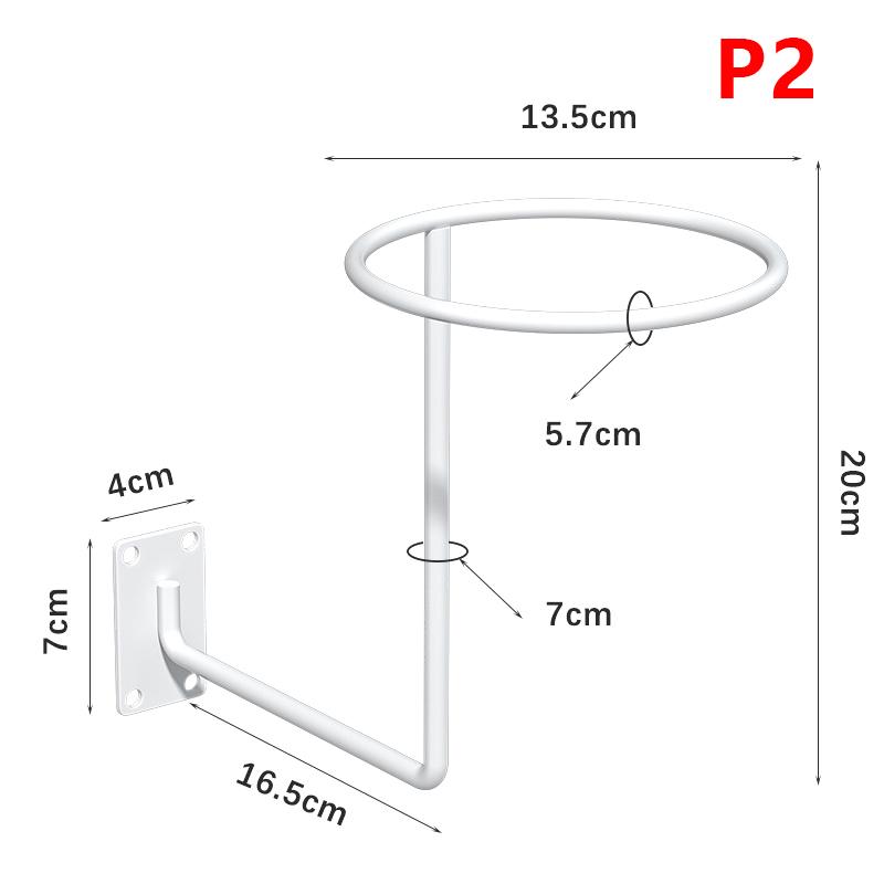 1Pc Black White Motorcycle Helmet Holder Hanger Rack Wall Mounted Hook For Coats Hats Caps Helmet Rack Black Steel Accessories
