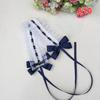 Lolita Tiara Headband Lolita Lace Bow Knot Ribbon Maid Diy Headband