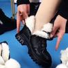 thick-soled plush snow boots women's autumn and winter thickened cotton shoes Martin boots women's short boots