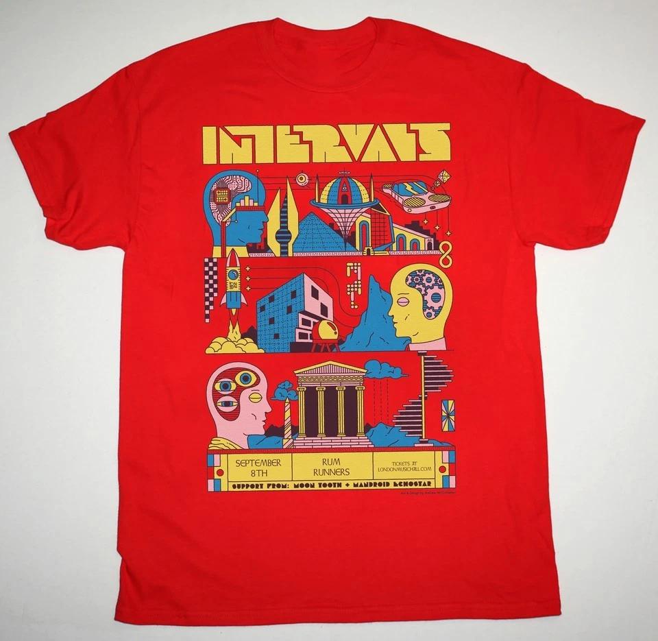 

New Intervals Band - London Music Hall Shirt Unisex Red S-5XL S