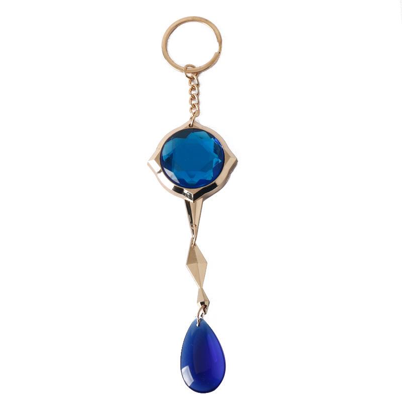 Genshin Impact Xiao & Tartaglia Mask Keychain, Venti & Hu Tao Pendant Necklace, Anime Accessories