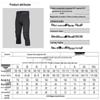 Men's Honeycomb Padded 3/4 Compression Pants