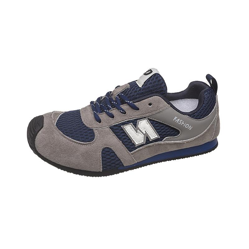 Spring and Autumn New Soft Sole Soft Surface Comfortable Breathable Mesh Casual Sneakers Forrest Gump Shoes Versatile German Training Shoes Runni