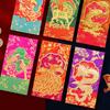 6pcs Thickened Red Envelope Chinese Style Money Envelopes Festive Accessory Money Bag  Gift