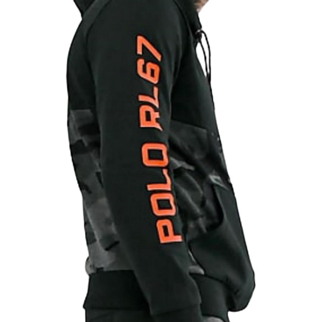 Polo Ralph Lauren AH26 Logo Petit Poney Brodé Patchwork Camouflage Sweat à Capuche Hommes sweats à capuche 710815213-001