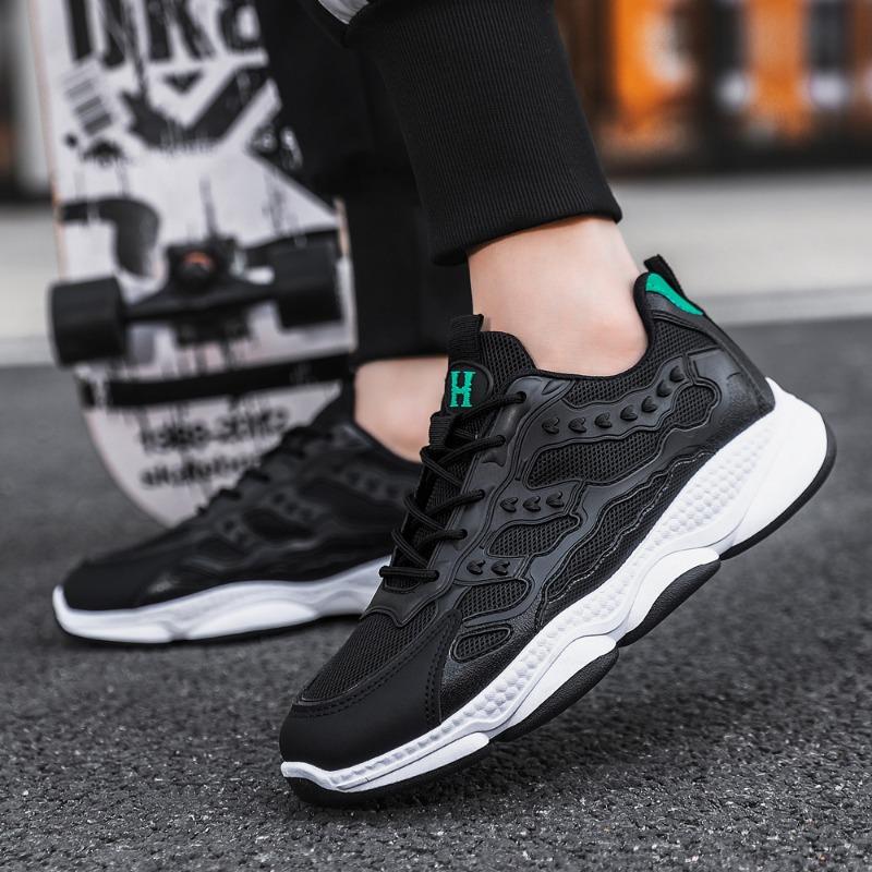 Neue Mesh-Sneaker fly-gewebt bequem und atmungsaktiv Freizeitschuhe modische weichsohlige weiße Schuhe