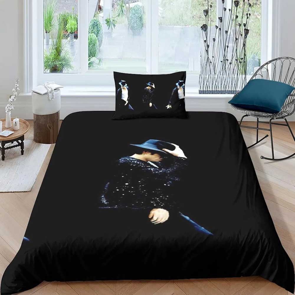 3D Print Michael Jackson Bedding Set 3D Printed Suitable for Bedroom Duvet Cover Set With Pillowcases Kids Home Textile