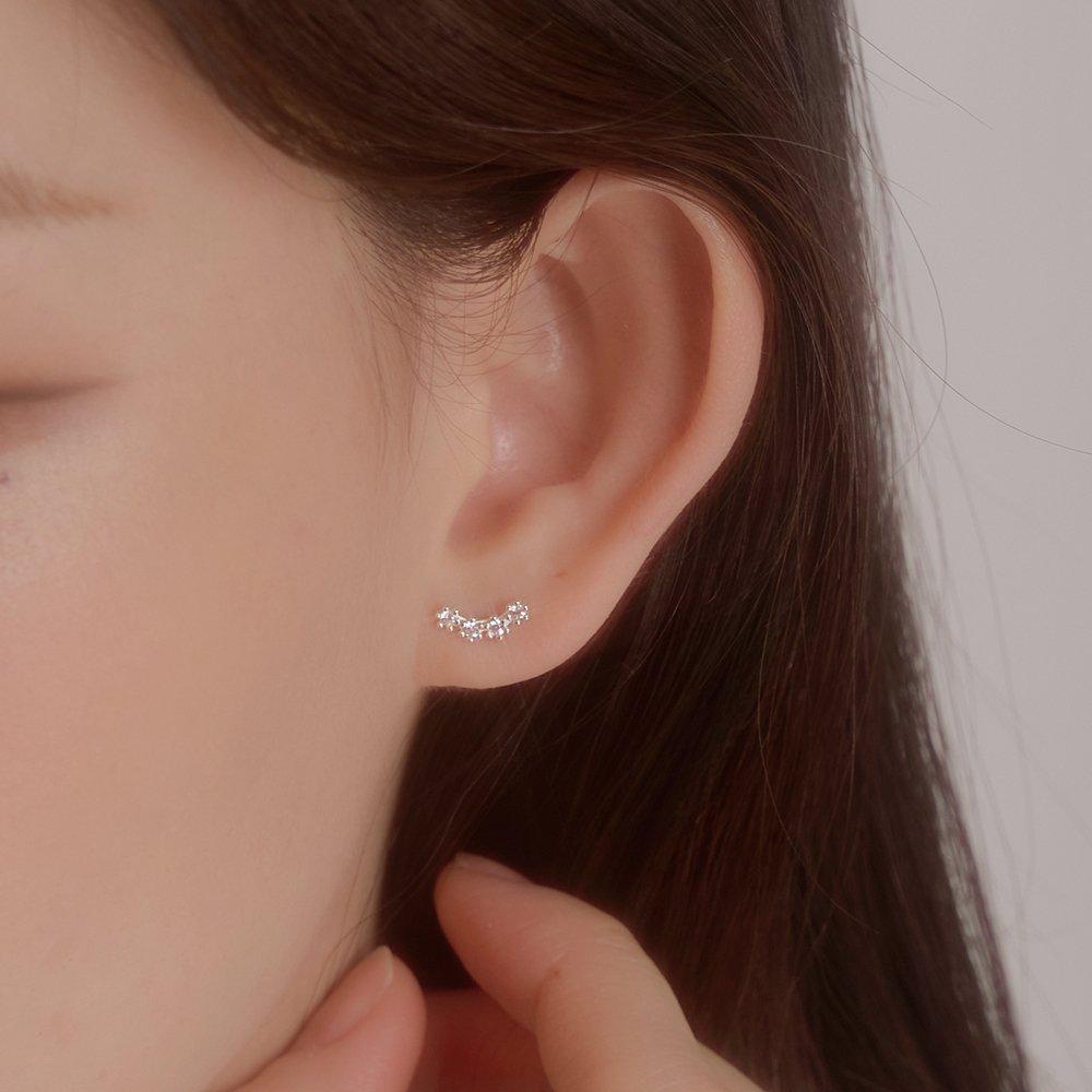 925 Silver Dali Earrings W