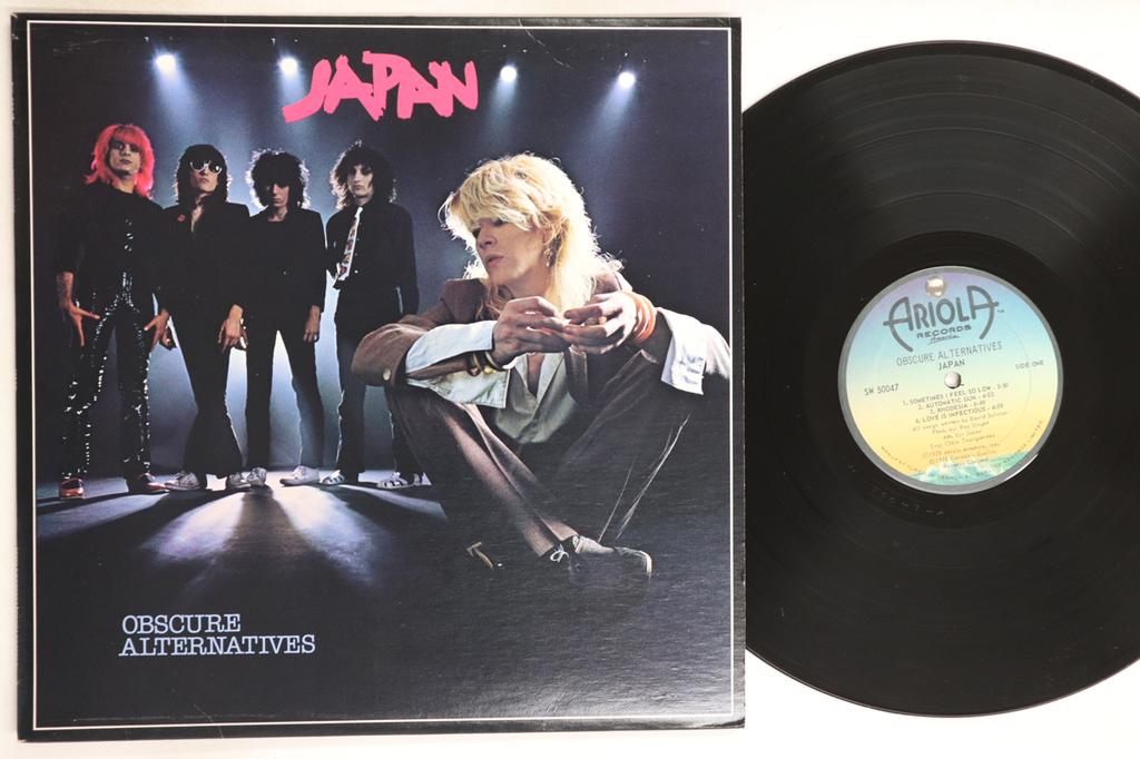 LP Record JAPAN  Obscure Alternatives SW50047 ARIOLA 1978 Canada Rock Used