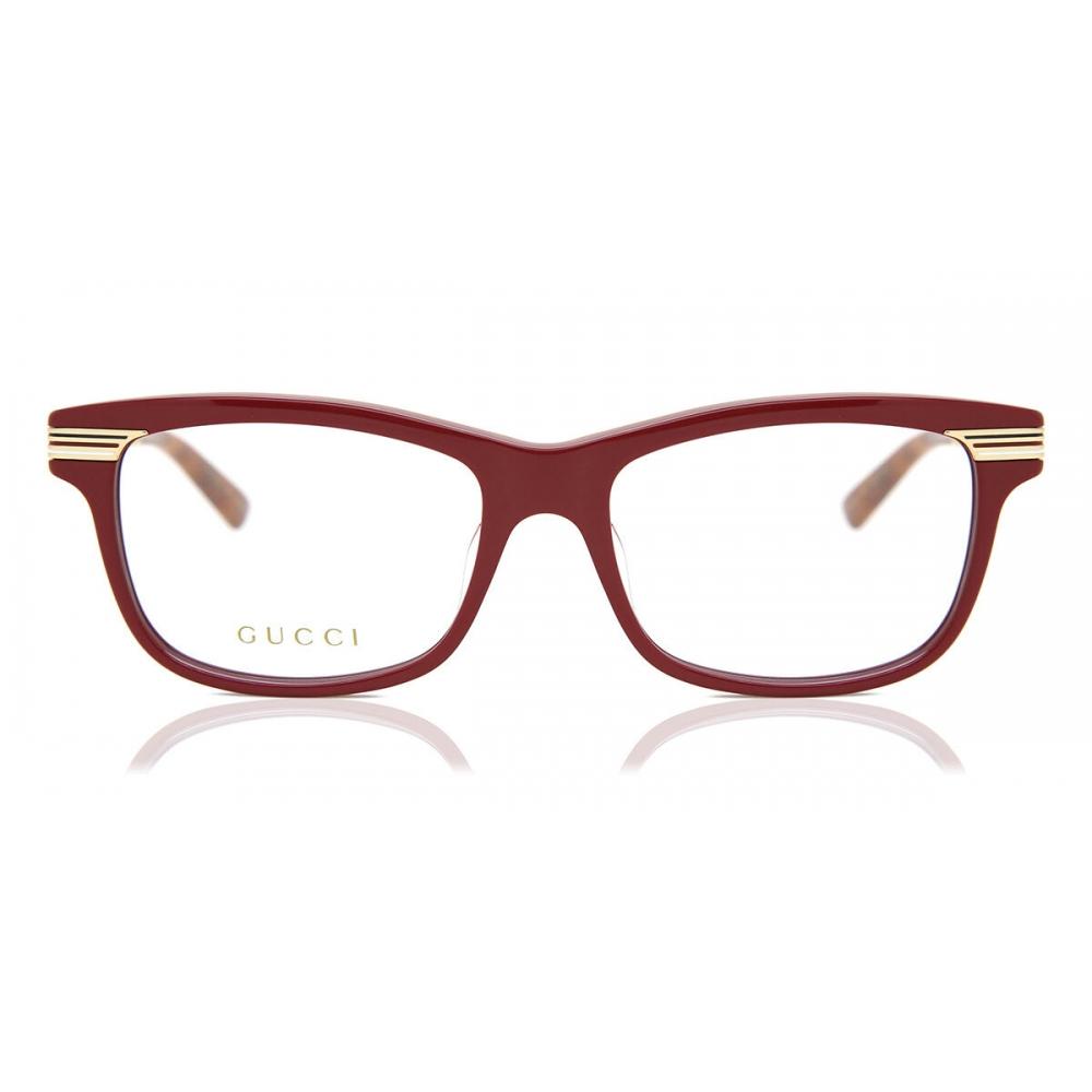 

Gucci Gg0524o 008 Women Eyeglasses Burgundy/54