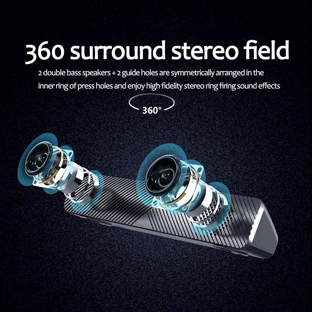 Computer Speakers Computer Sound Bar Mini USB Soundbar Speaker for PC Tablets Desktop